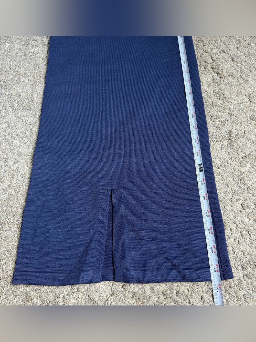 COMMENSE Golden Button Knit Vest Pants Set XL navy wide leg sleeveless high rise - Picture 15 of 16